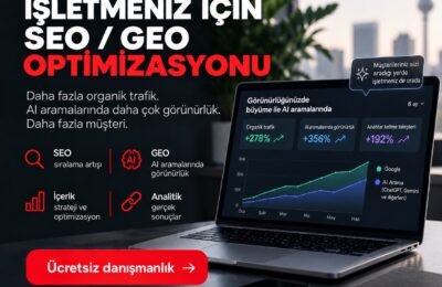 Türkiye’de işletmeler için SEO ve GEO optimizasyonu