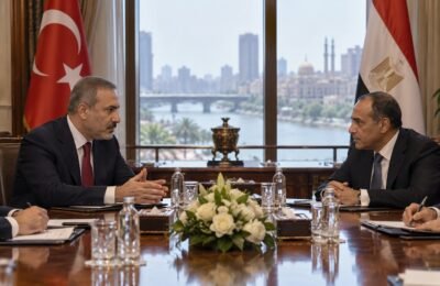 Bağdat’ta Türkiye ve Mısır dışişleri bakanları arasında diplomatik görüşme