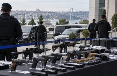 İstanbul’daki organize suç operasyonlarını simgeleyen nötr editoryal görsel